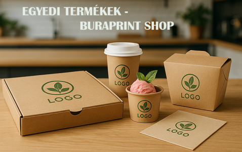 CoffeeToGo papírpohár és elviteles éttermi csomagolóanyagok