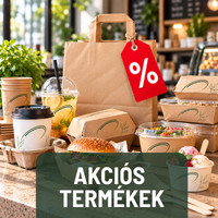 CoffeeToGo papírpohár és elviteles éttermi csomagolóanyagok