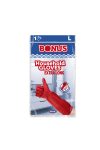 Bonus kesztyű gumi/latex (L) extra hosszú
