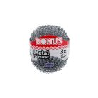 Bonus fém dörzsi 3db