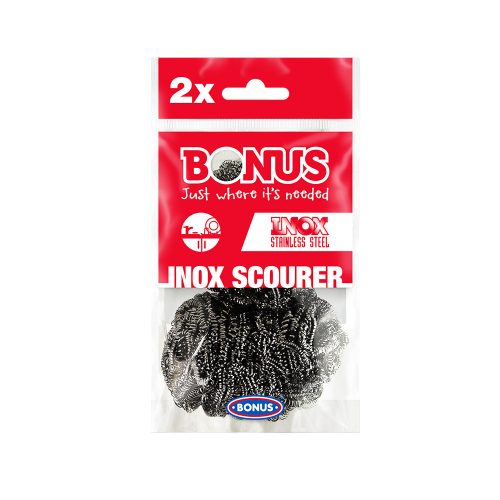 Bonus INOX dörzsi, spirálos 2db