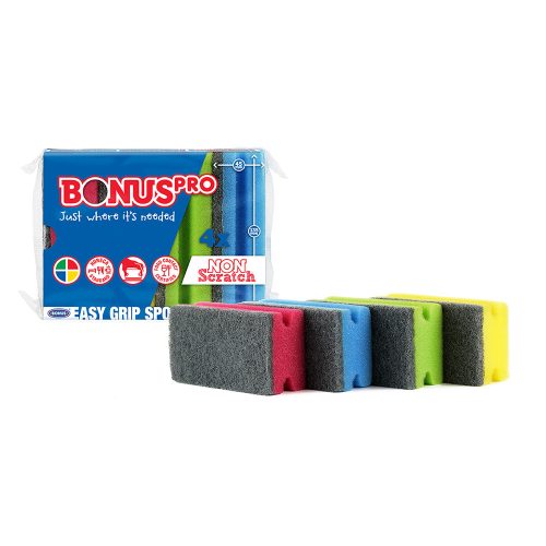 BONUS Pro formázott  mosogatószivacs NON SCRATCH 4db