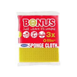 Bonus szivacsos törlőkendő 3db
