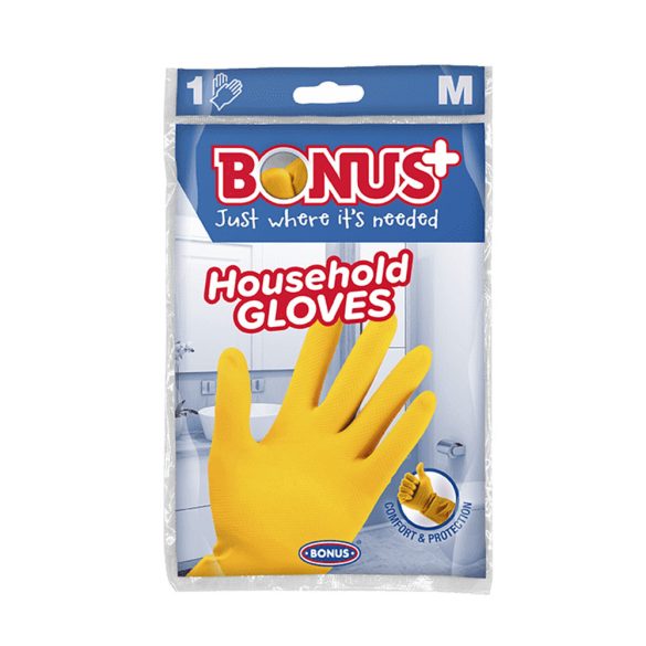 Bonus kesztyű gumi/latex (M)