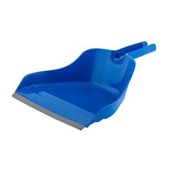 Bonus szemeteslapát, gumiéllel, kék 