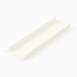 Bejgli alátét papír 8x30cm fehér