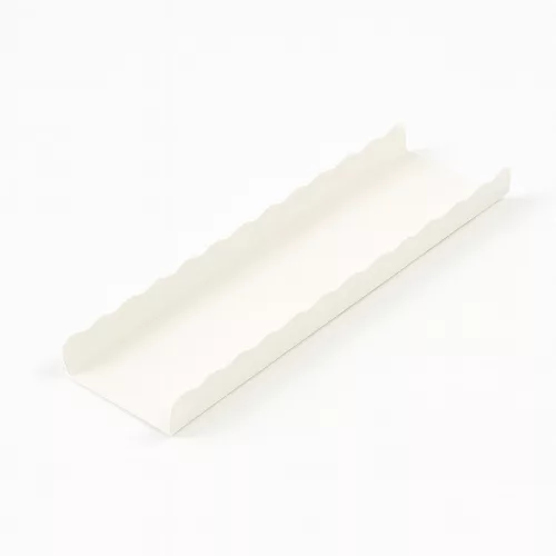 Bejgli alátét papír 8 x 30cm fehér