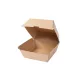 Hamburger doboz 100 x 100 x 80 mm Kraft -M-