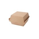 Hamburger doboz 100x100x80mm kraft -M-