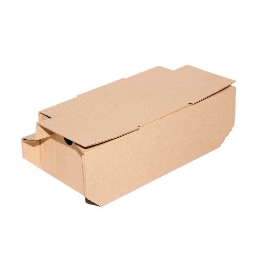 Melegszendvics doboz 200x110x80mm kraft