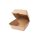 Hamburger doboz 185x185x90mm kraft -XXL-