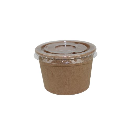 Papír 70ml-es szószos tálkára tető PET