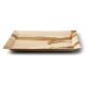 Pálmalevél catering tálca 3 személyes 32,5x26,5cm PALMWARE