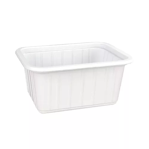 Varia kisméretű szögletes doboz 425ml fehér