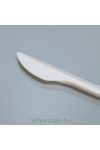 Többször használatos fehér műanyag kés LUXY