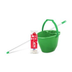 Bonus felmosószett CottonMOP XL vödörrel, zöld