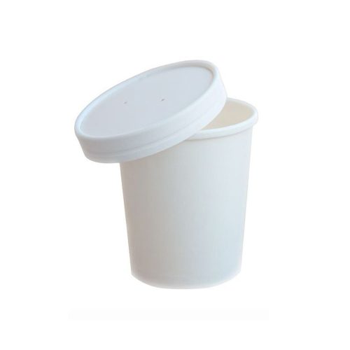 Papírtető 470ml-es fagyis papírkonténerre.