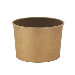 Fagyis papírpohár 500ml kraft