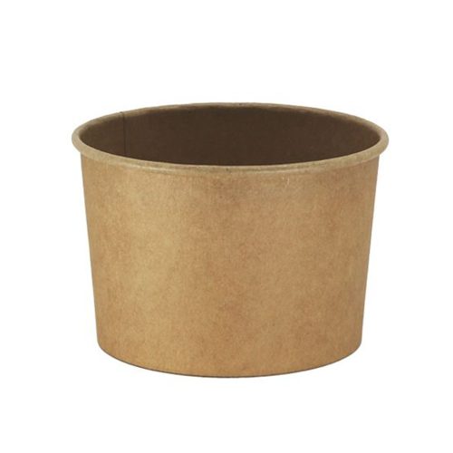 Fagyis papírpohár 500ml kraft