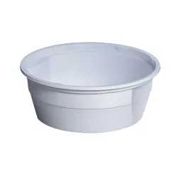 Gulyástál 500ml fehér SOUPER (tetőzhető)