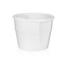 Gulyástál 750ml fehér LEAN (tetőzhető)