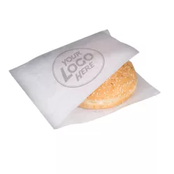 Egyedi márkás hamburger / pita tasakok