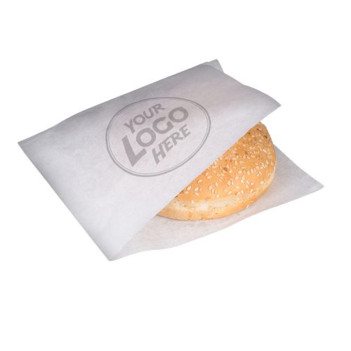 Egyedi márkás hamburger / pita tasakok