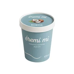 Egyedi fagyis konténer papírtetővel