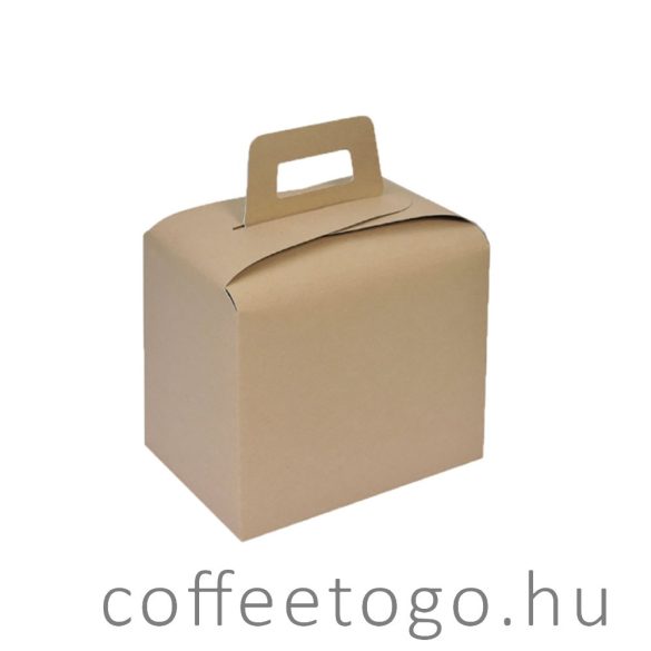 Grill Lunchbox tO-gO füles papírdoboz 3600ml kraft