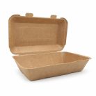 Papír menübox doboz 21,5x14,5cm kraft BP6 KRAFTY