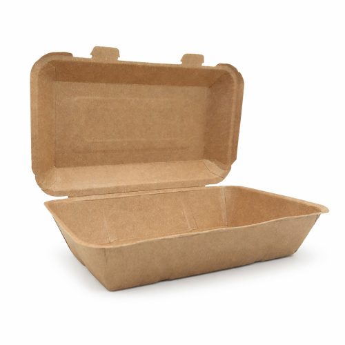 Papír menübox doboz 21,5x14,5cm kraft BP6 KRAFTY