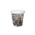 Fehér papír pohártető 220ml-es papírpohárhoz (80mm)