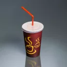 Szívószálas tető 300/340/450ml-es pohárhoz, PS (90mm)