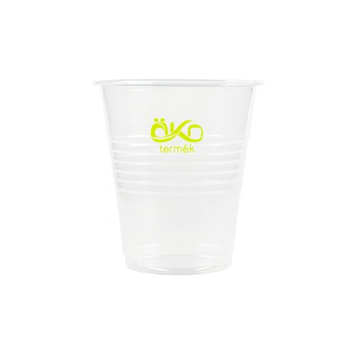 PLA pohár 150ml víztiszta