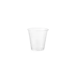 Műanyag pohár 80ml víztiszta