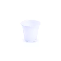 Műanyag pohár 80ml fehér