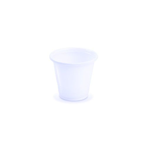 Műanyag pohár 80ml fehér