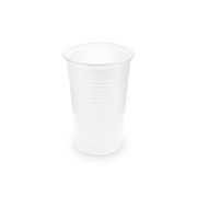 Műanyag pohár 200ml fehér