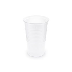 Műanyag pohár 200ml fehér