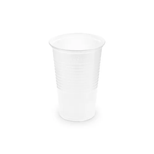 Műanyag pohár 200ml fehér