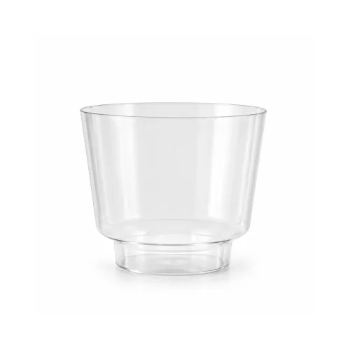 Újrahasználható PS whiskys pohár – 250 ml