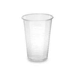   Műanyag REPLAST pohár 300ml víztiszta (PP),  újrahasználható