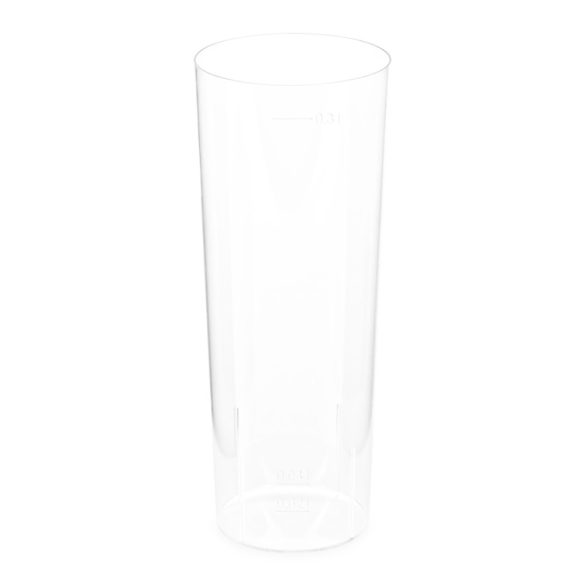 Műanyag Longdrink pohár  300ml (4cl)