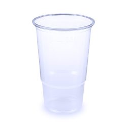 Műanyag pohár 400ml víztiszta