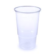 Műanyag pohár 500ml víztiszta