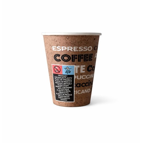Papírpohár 340ml (90mm) COFFEEBAG