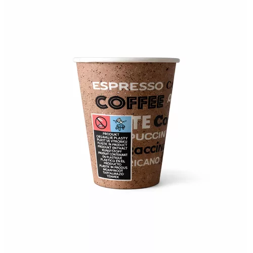 Papírpohár 340ml (90mm) COFFEEBAG