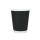 Duplafalú papírpohár 350ml (90mm) BLACK WAVES 3D
