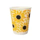 100% lebomló papírpohár  duplafalú 350ml (90mm) SUNFLOWER 3D műanyagmentes