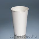 Fehér papírpohár 450ml (90mm)